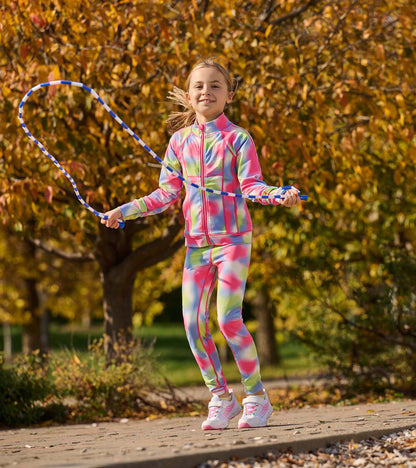 Legging de sport – Bonbons multicolores