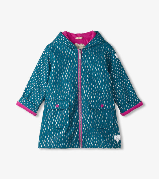hatley Veste de pluie à fermeture à glissière – Mini éclairs