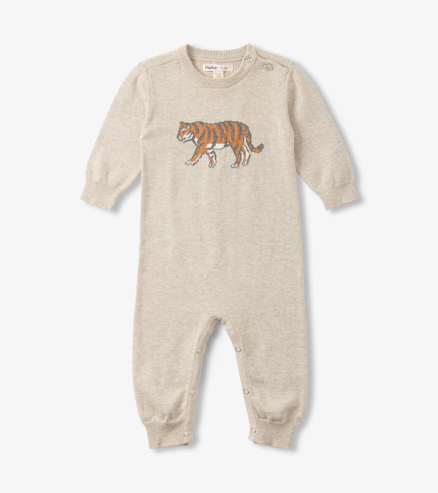 Baby Boys Little Tiger Sweater Romper
