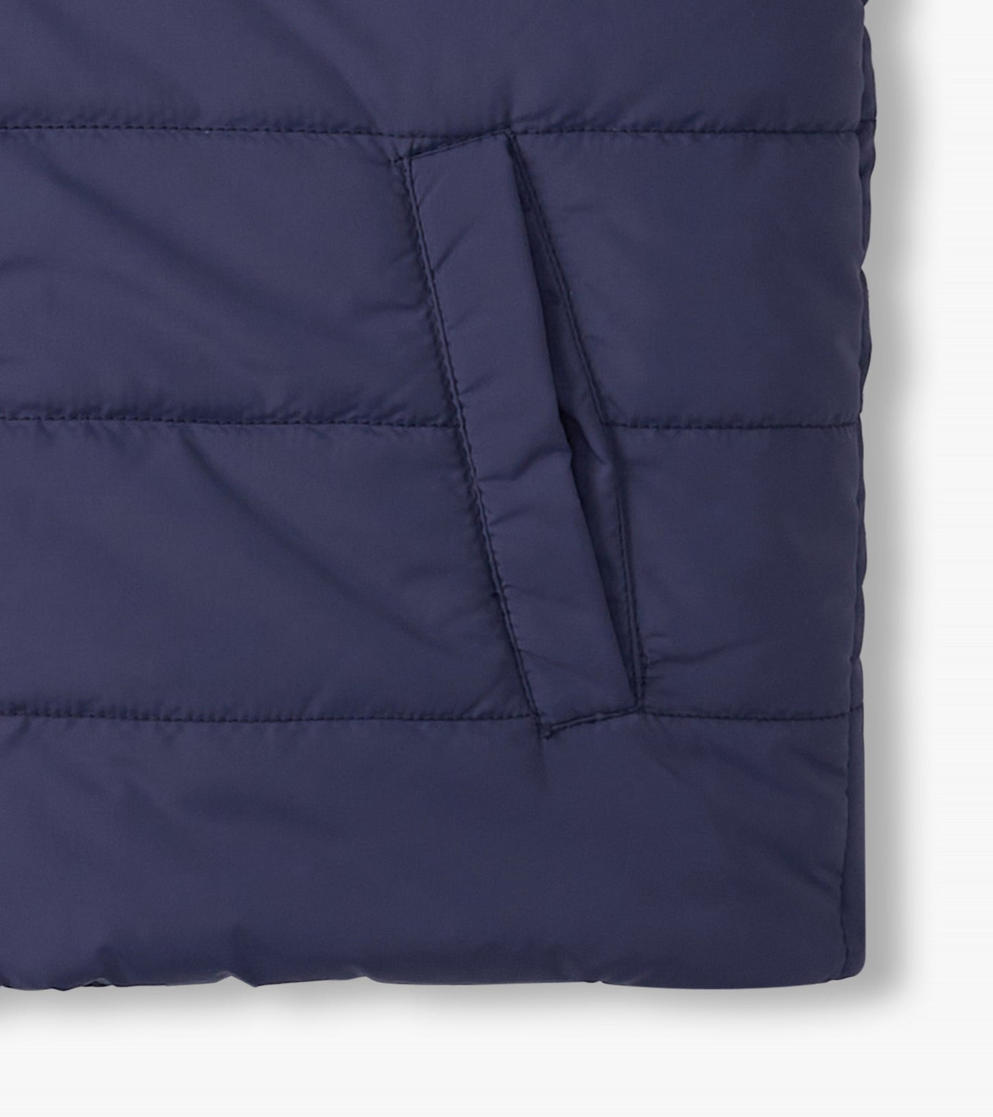 Veste sans manches matelassée réversible – Fossiles de dinosaure