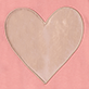 View Baby & Toddler Girls Rose Elegance Cozy Dress - Beige heart shape on a pink textured background
