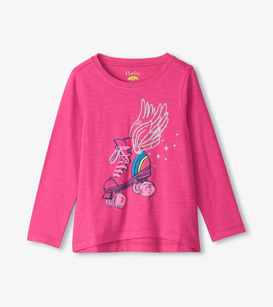 T-shirt graphique à manches longues Skater Wings
