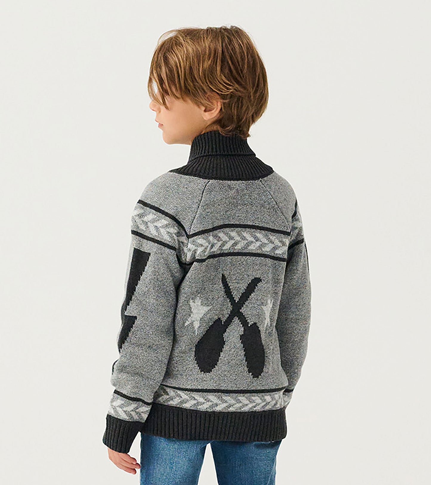 Cardigan à col châle – Rock n’Roll
