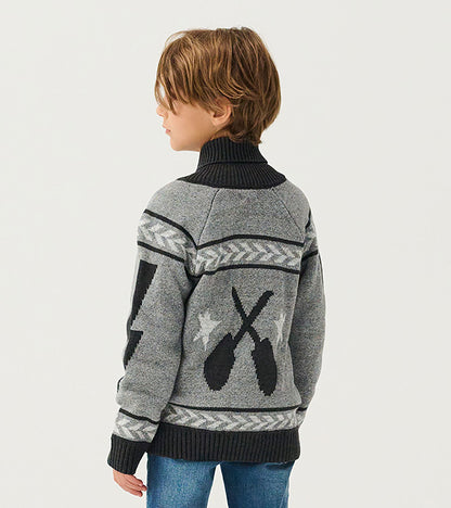 Cardigan à col châle – Rock n’Roll