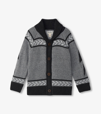 Cardigan à col châle – Rock n’Roll