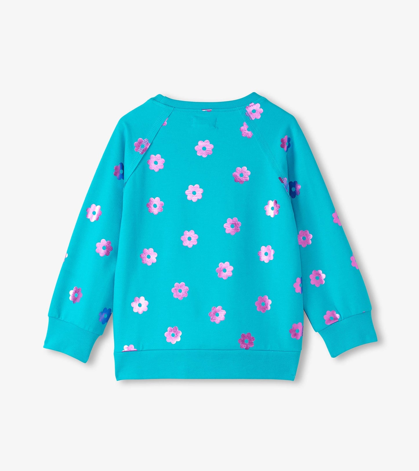 Pull à bordure brute – Fleurs