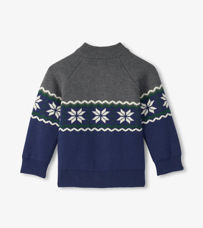 Pull à col montant – Tricot hivernal