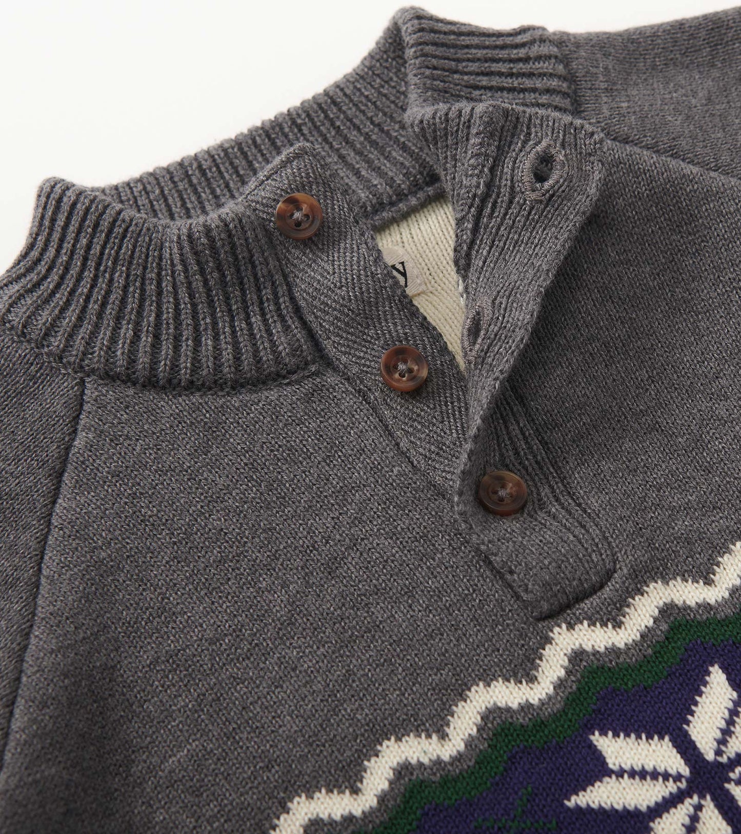 Pull à col montant – Tricot hivernal