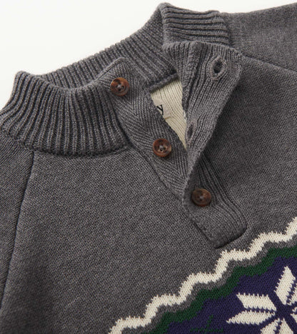 Pull à col montant – Tricot hivernal