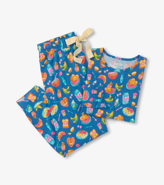 Women's Breakfast Bamboo Pajama Set