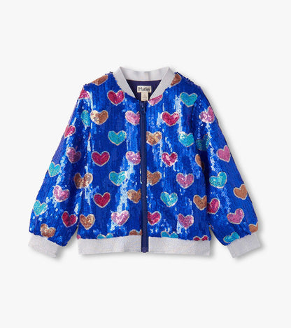 Blouson de style aviateur paillettes – Explosion d’amour