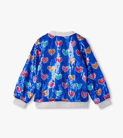 Blouson de style aviateur paillettes – Explosion d’amour