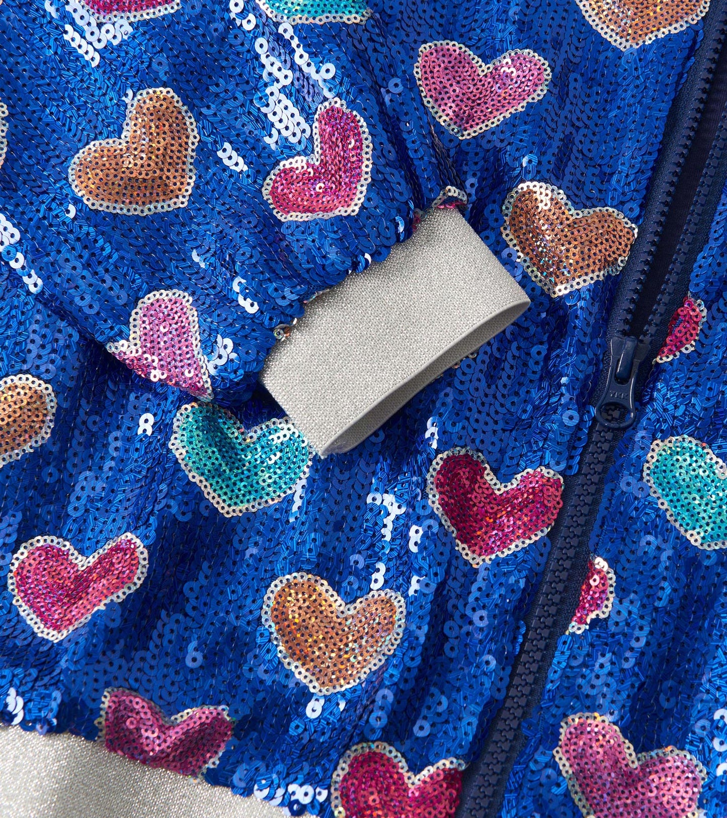 Blouson de style aviateur paillettes – Explosion d’amour