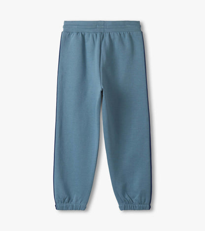 Pantalon de survêtement ample pour garçon – Bleu de pierre