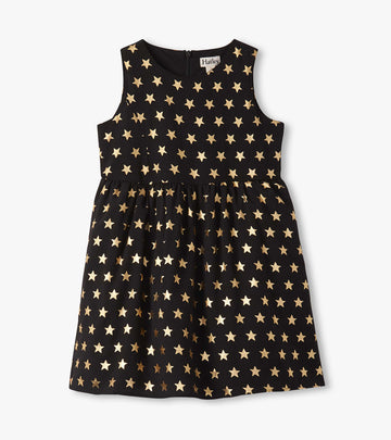 Gold Stars Princess Dress