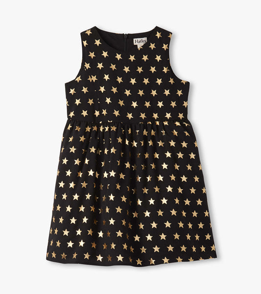 Robe de princesse – Étoiles dorées