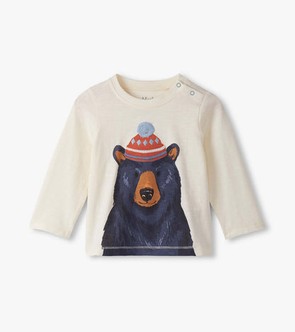 Ensemble de t-shirt et de pantalon à enfiler – Ours