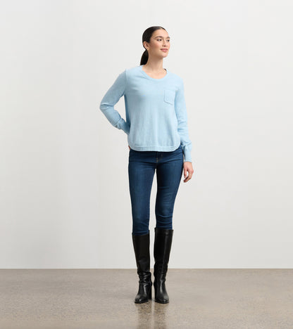 Jessie Sweater - Denim Melange