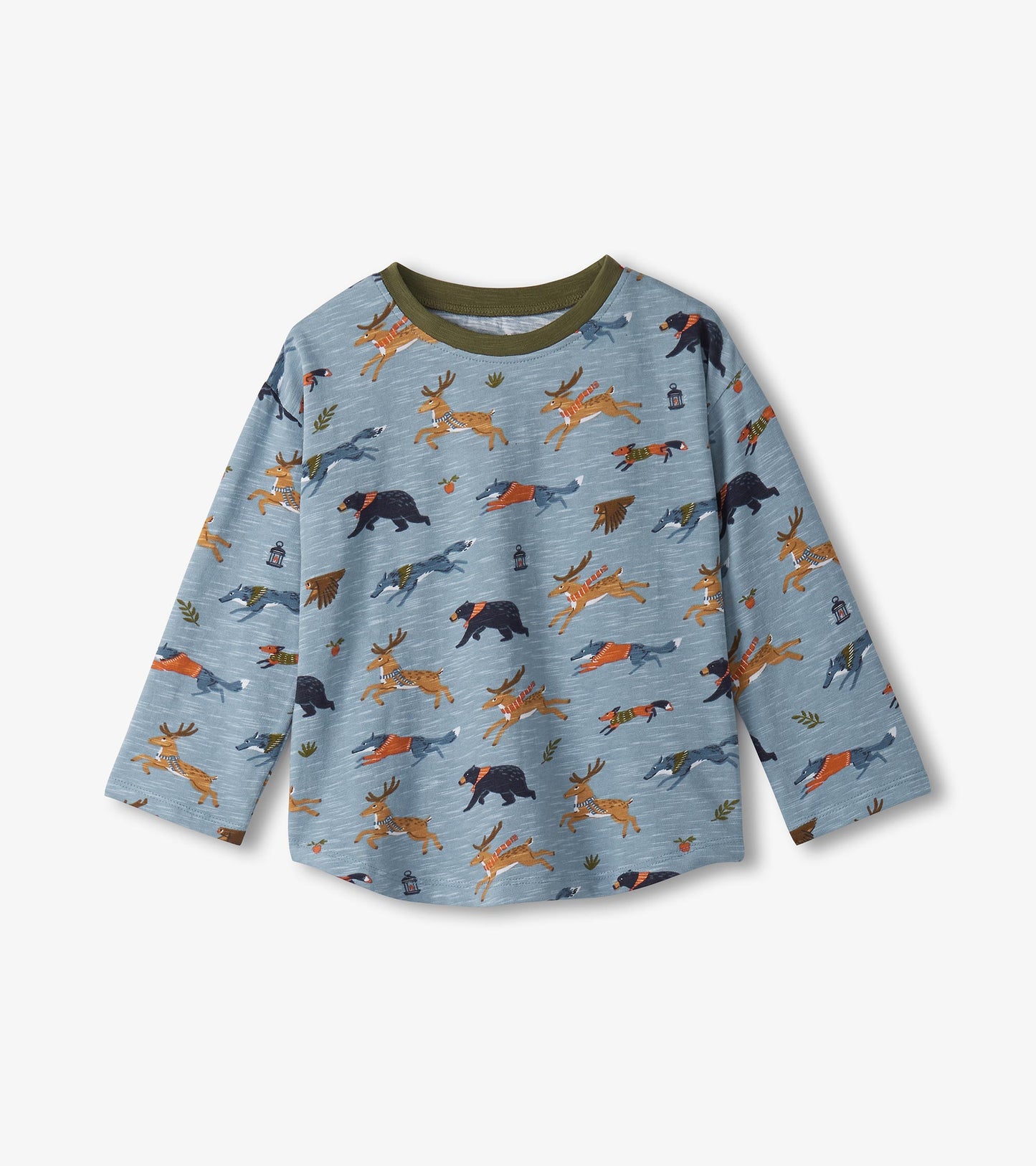 Ensemble de t-shirt et de pantalon – Animaux des bois
