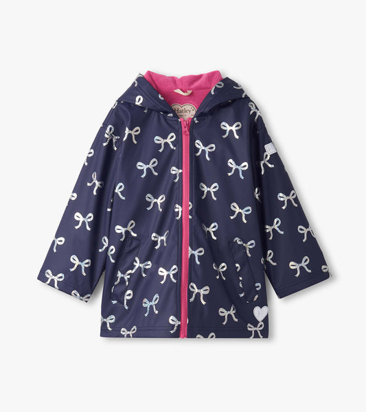 Veste de pluie – Boucles métallisées