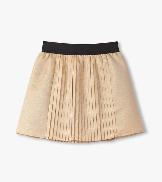 新品ブリーフィングLOGO ELASTIC PLEATED SKIRT 2gb25__blacksilver_4__18331.