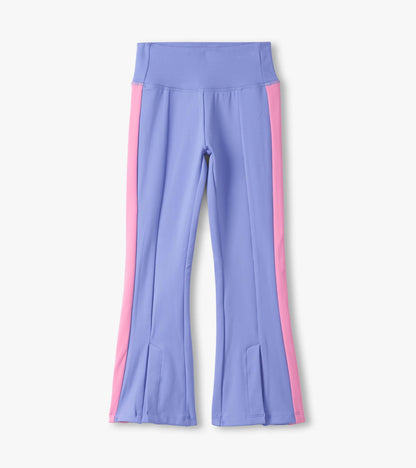 Pantalon de sport évasé pour fille – Lavande