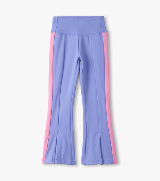 Pantalon de sport évasé pour fille – Lavande