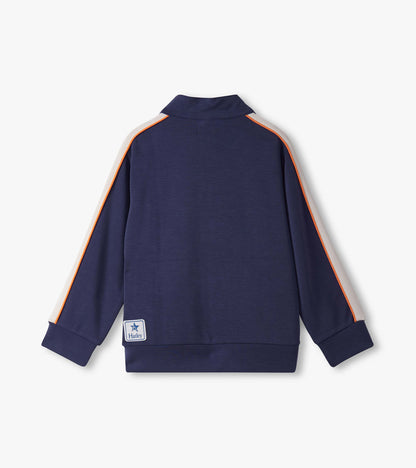 Blouson à col montant pour garçon – Bleu marine