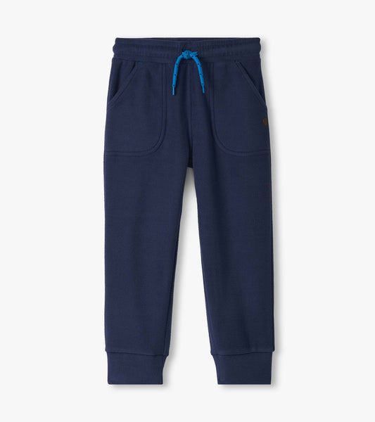 Jogging en tissu polaire pour garçon – Bleu patriote