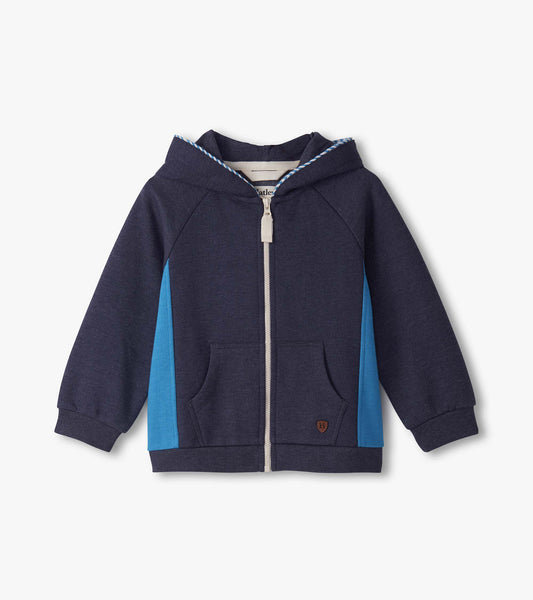 Baby & Toddler Boys Patriot Blue Melange Zip-Up Hoodie