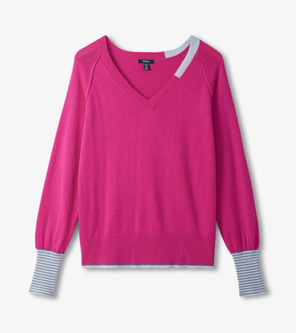 Cary Sweater - Pink Lagoon