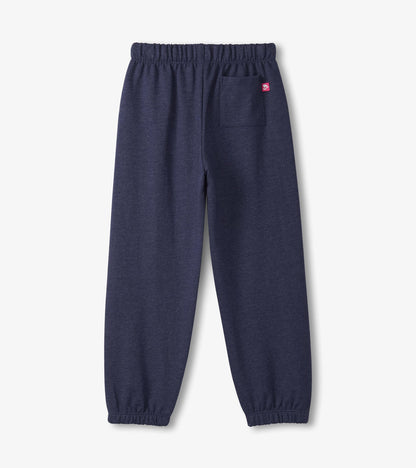 Girls Patriot Blue Baggy Track Pants