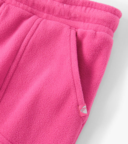 Girls Raspberry Rose Polar Fleece Joggers
