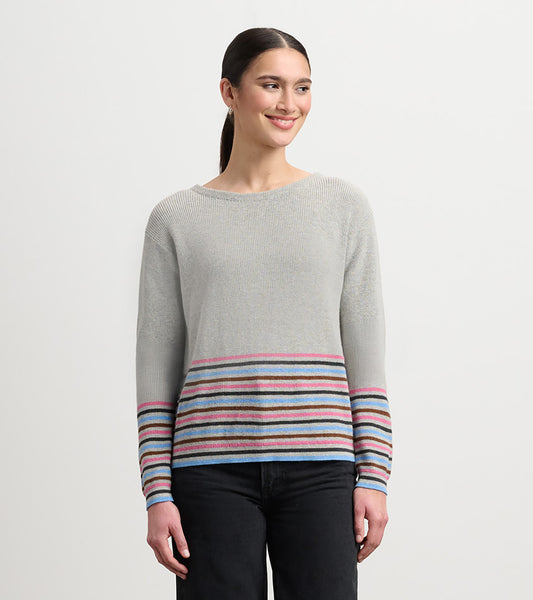 Devon Sweater - Autumn Stripes