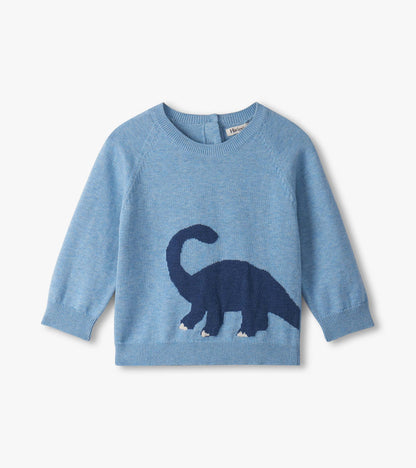 Baby Boys Dinosaur Pull On Sweater Set