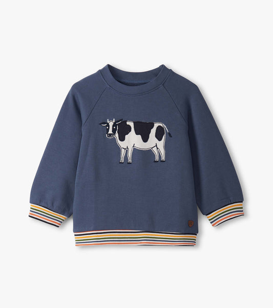 Baby & Toddler Boys Cow Pullover Pullover Sweatshirt