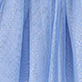 Light blue sheer pleated fabric with subtle shimmer