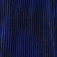 Close-up of narrow blue and purple vertical stripes on a dark background