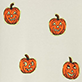 Four orange jack-o'-lantern faces arranged in a square pattern