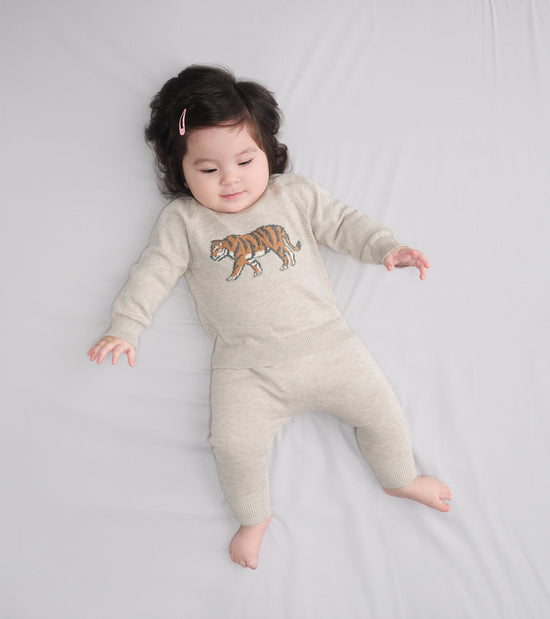 hatley Pull et pantalon en molleton – Bébé tigre