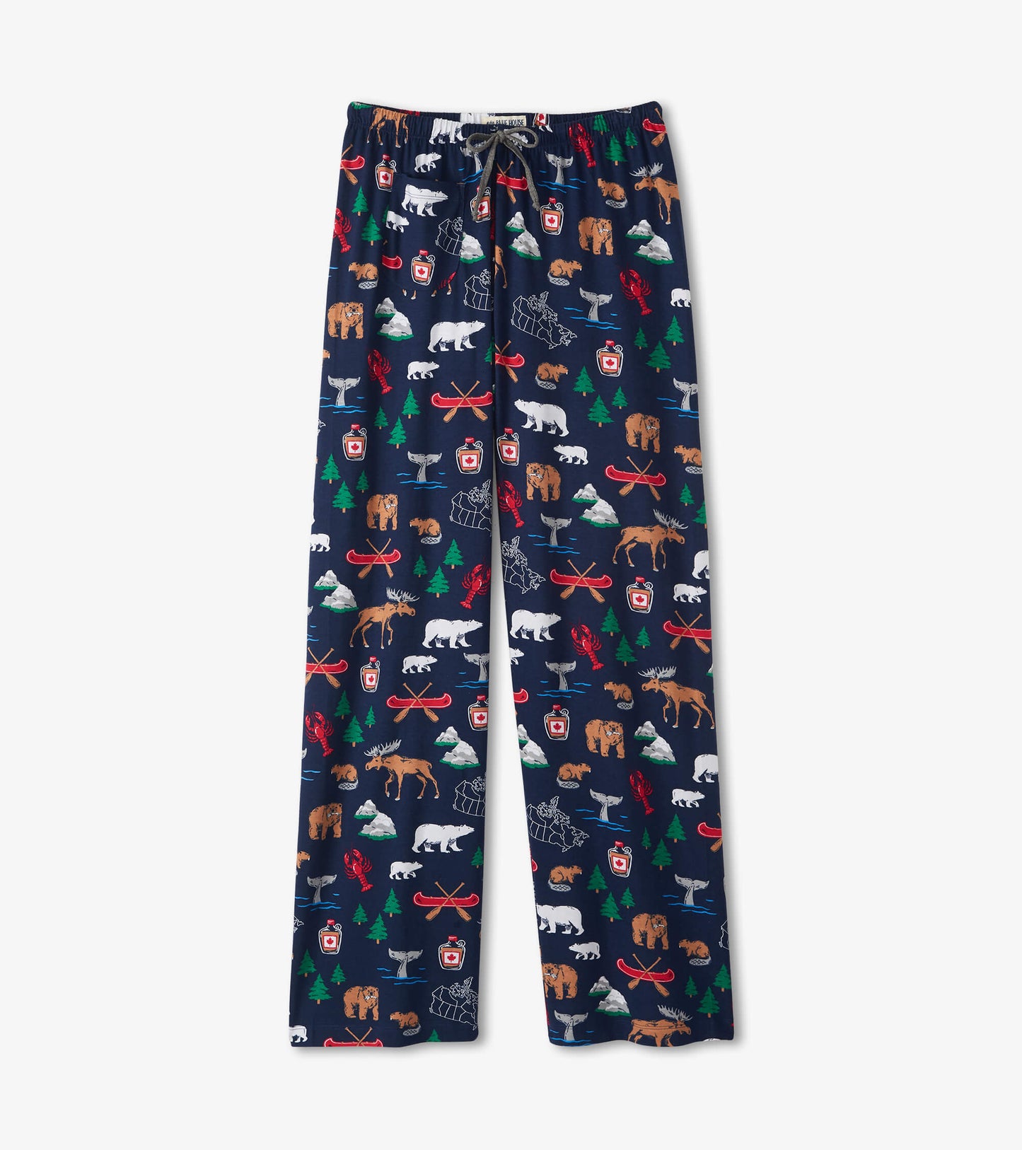 Pantalon de pyjama en jersey pour femme – Motifs canadiens