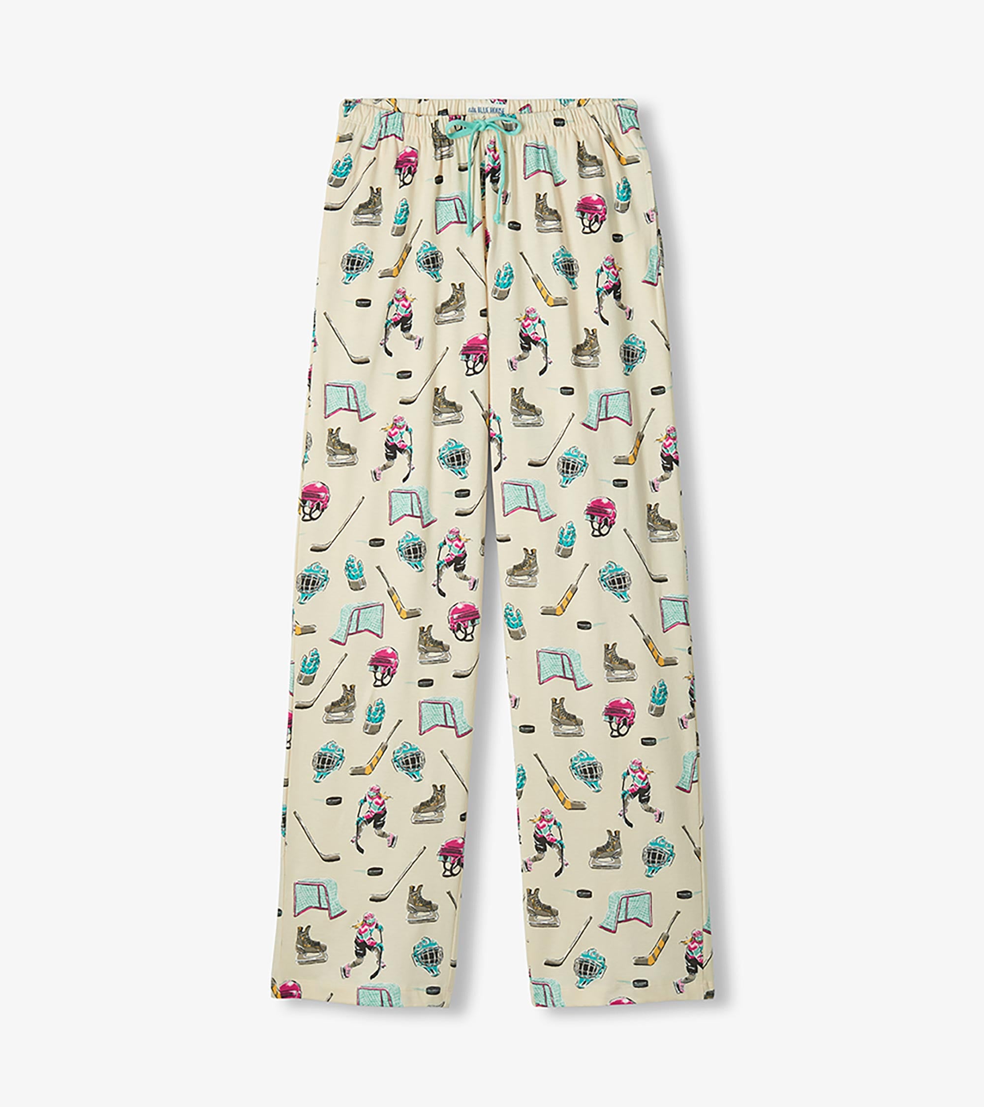 Pantalon de pyjama pour femme – Soirée de hockey