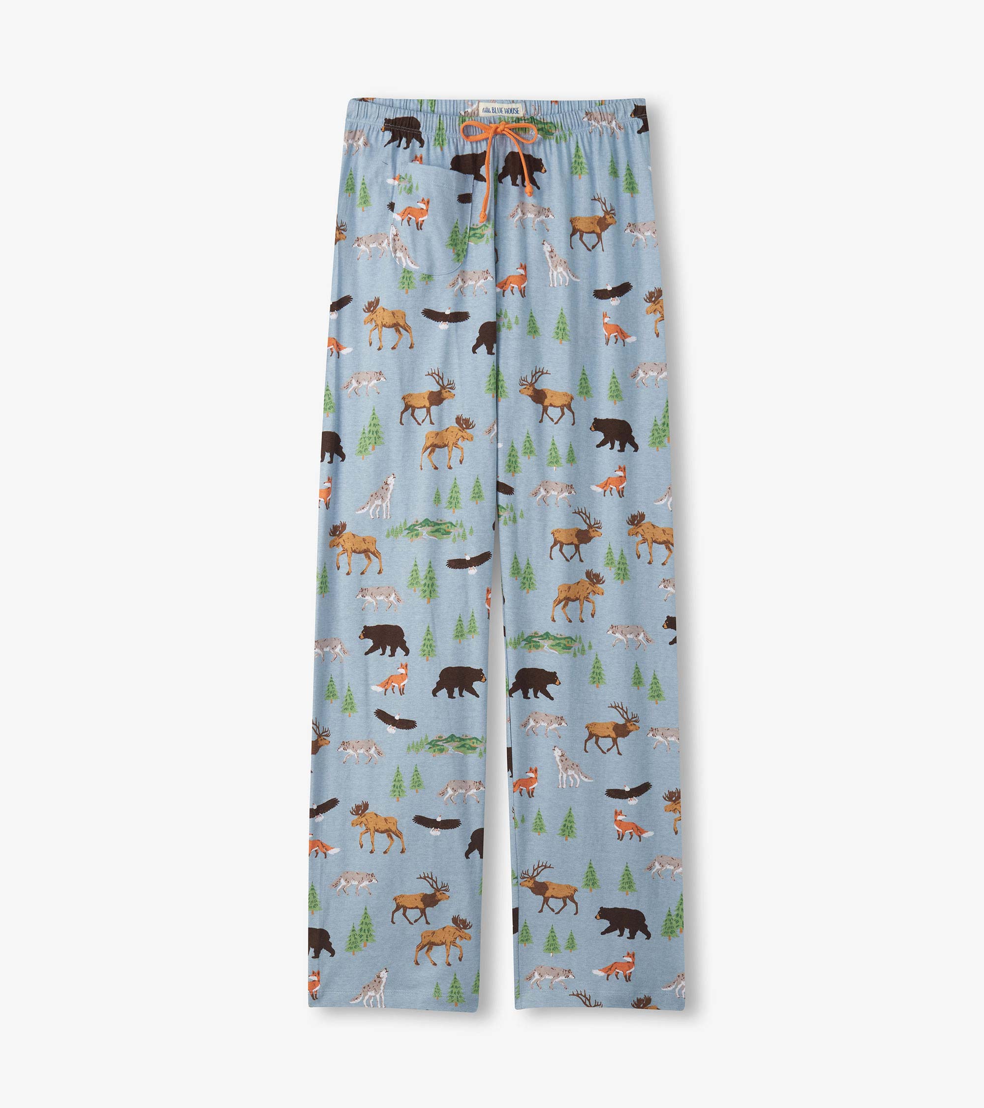 Pantalon de pyjama en jersey pour femme – Nature sauvage nordique