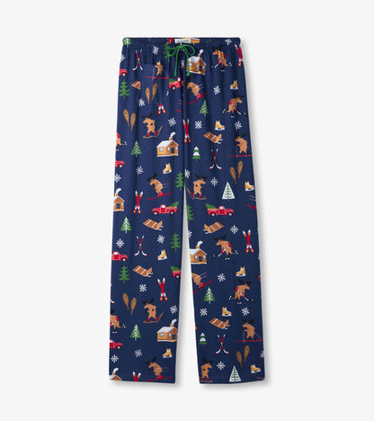 Women's Winter Cabin Cotton Pajama Pants