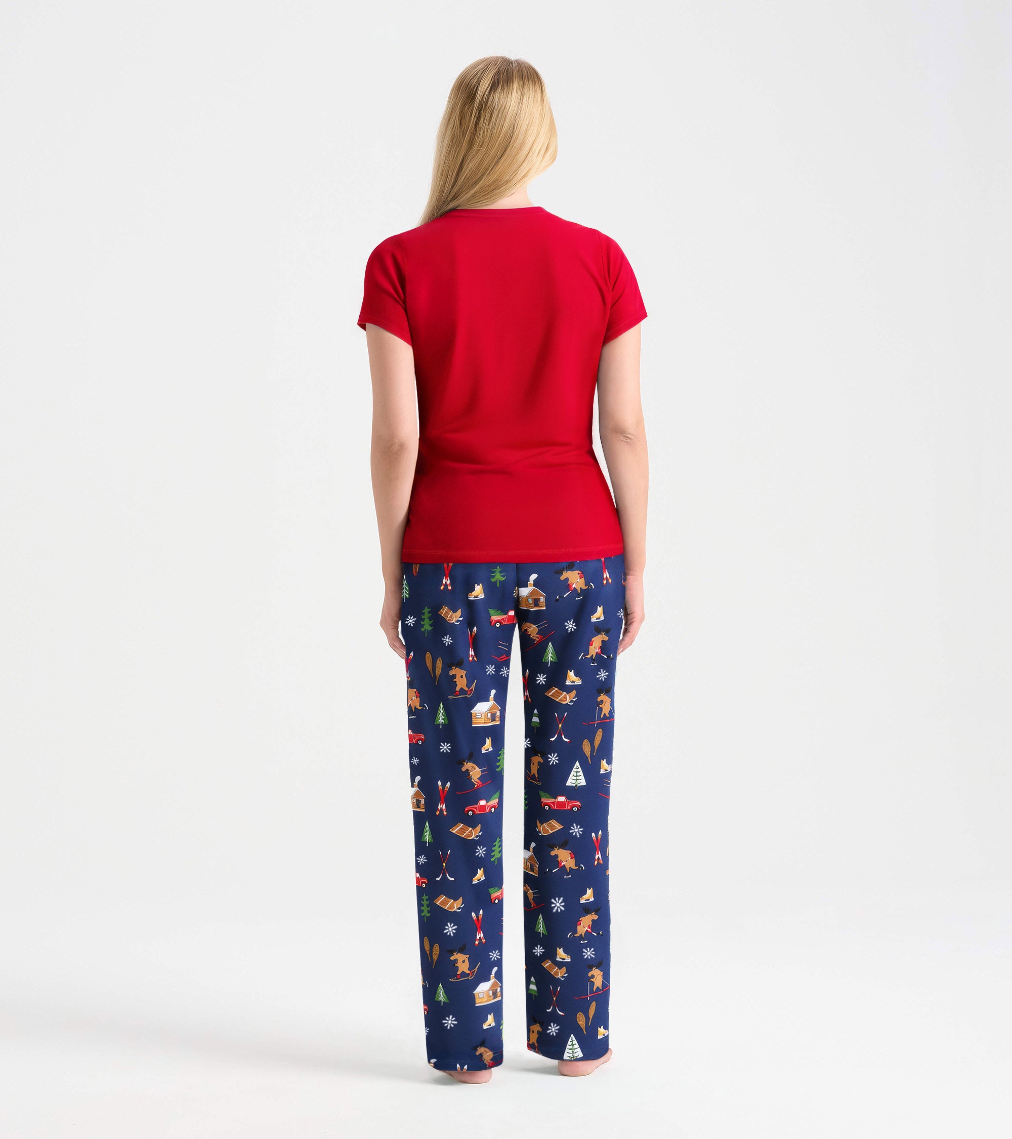 Women's Winter Cabin Cotton Pajama Pants