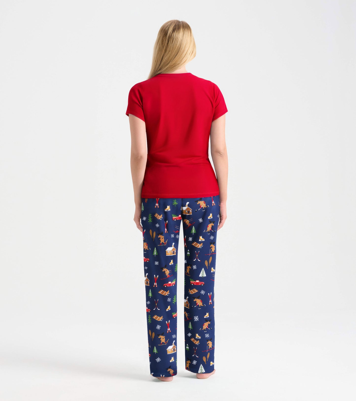 Women's Winter Cabin Cotton Pajama Pants