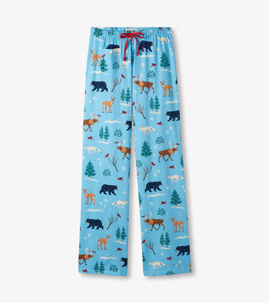 Women's Winter Wonderland Cotton Pajama Pants