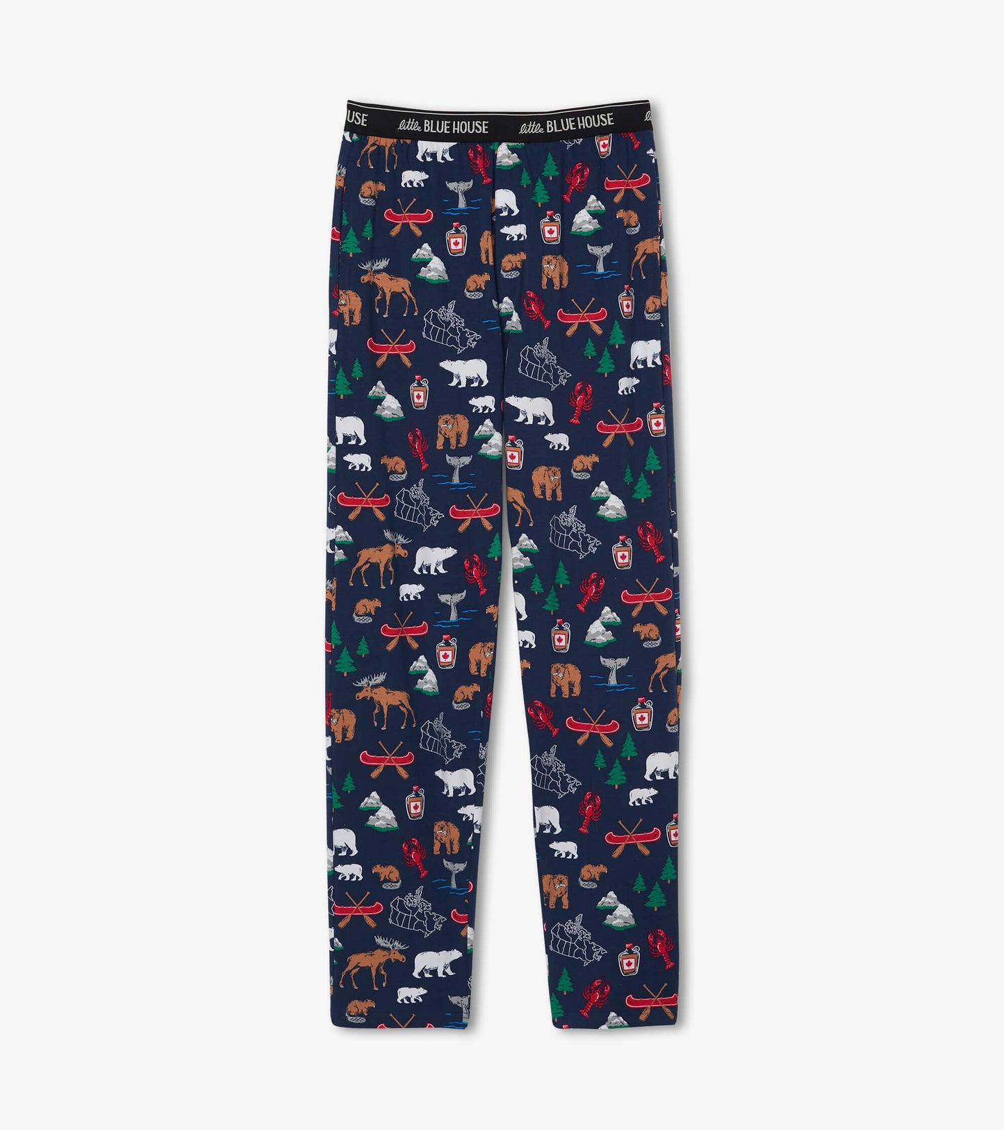Pantalon de pyjama en jersey pour homme – Motifs canadiens