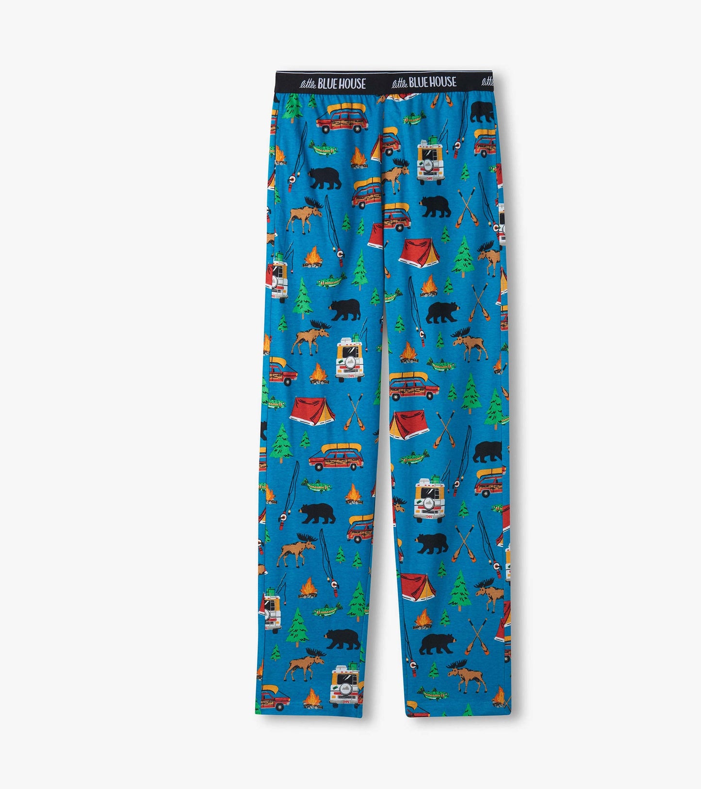 Pantalon de pyjama pour homme – Camping rétro