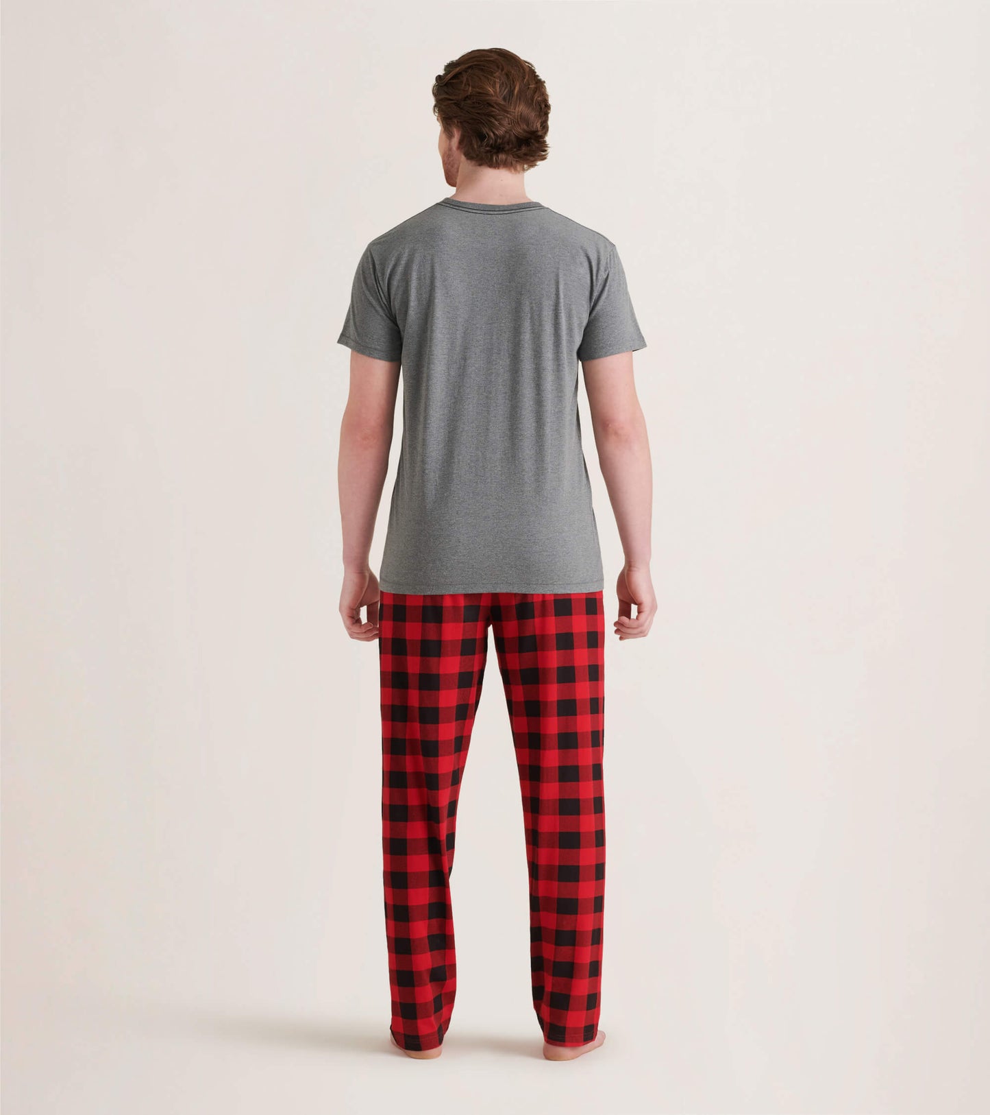 Buffalo Plaid Men's Stretch Cotton Pajama Pants
